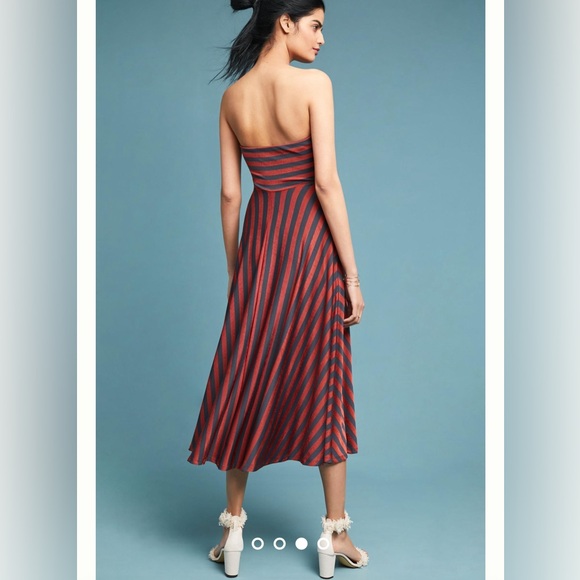 Anthropologie Maeve Penny Midi Dress - Picture 3 of 13
